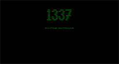 Desktop Screenshot of 1337.nl