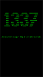 Mobile Screenshot of 1337.nl